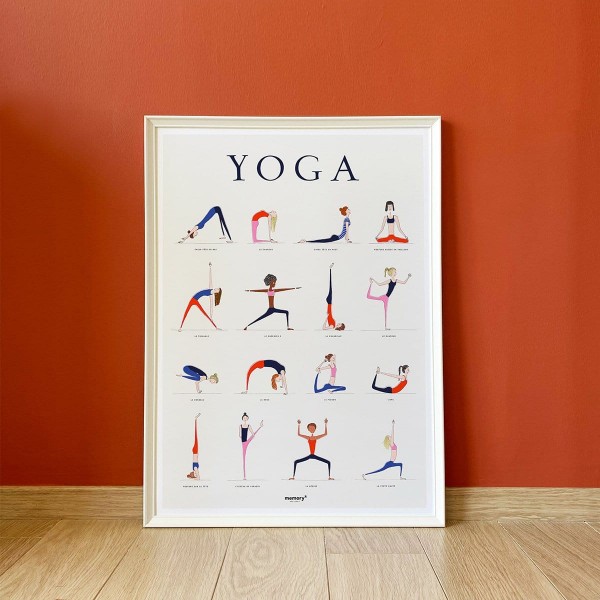 Affiche Yoga